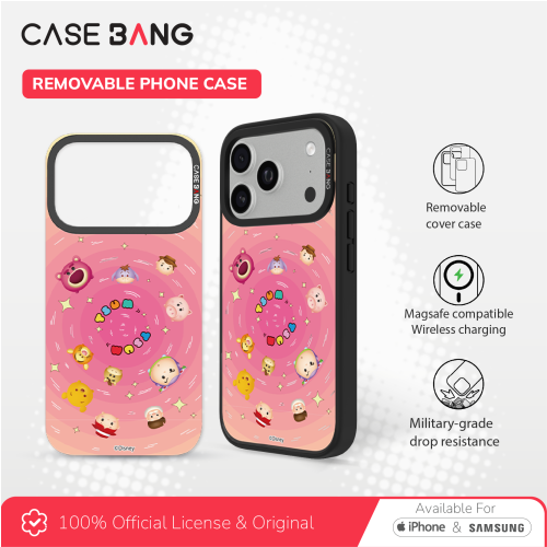   Tsumtsum 3.0 Series - Tsum Pink Swirl Magnetic Casing