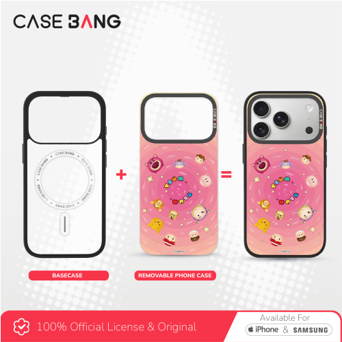  Tsumtsum 3.0 Series - Tsum Pink Swirl Magnetic Casing