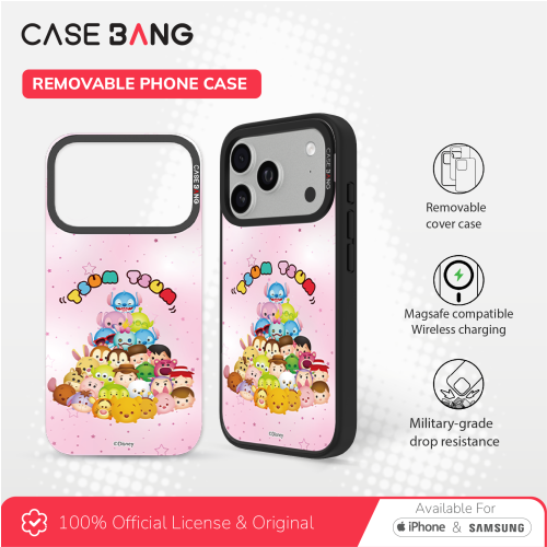   Tsumtsum 3.0 Series - Tsum Stack Pink Magnetic Casing