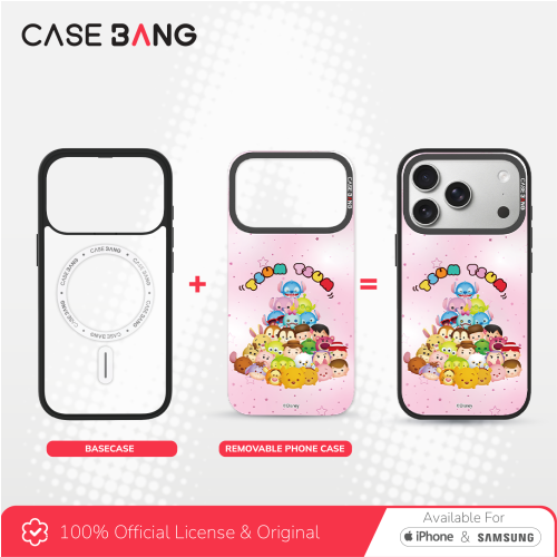   Tsumtsum 3.0 Series - Tsum Stack Pink Magnetic Casing