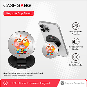  Tsumtsum 3.0 Series - Tsum Heart Magsafe Grip Stand Handphone Holder