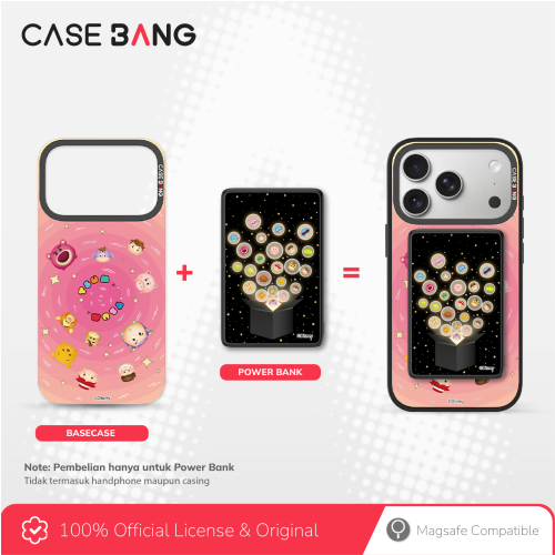  Tsumtsum 3.0 Series Powerbank 5000 mAh (Tsum Bouquet Black)