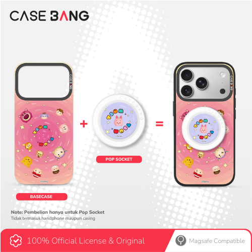  Tsumtsum 3.0 Series - Purple Tsum Pop Socket Stand Handphone Holder