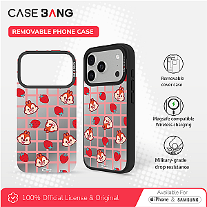 Chip and Dale 2.0 Series - Strawberry Grid Chip Magnetic Casing
