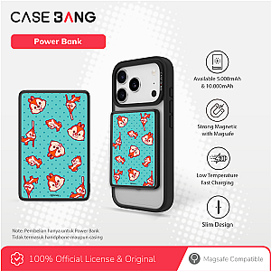 Chip and Dale 2.0 Series Powerbank 5000 mAh (Turquoise Dot Chip)