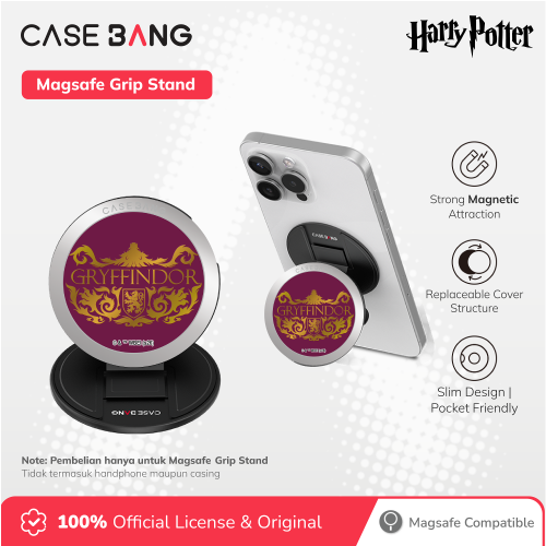  Harry Potter Series - Gryffindor Magsafe Grip Stand Handphone Holder