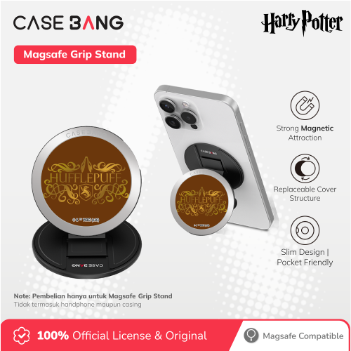  Harry Potter Series - Hufflepuff Magsafe Grip Stand Handphone Holder
