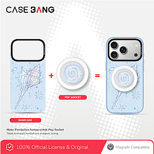  Blue Ocean Series - Swirl Shells Pop Socket Stand Handphone Holder