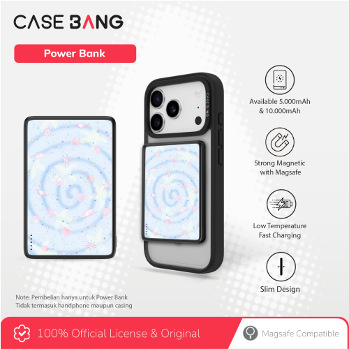  Blue Ocean Series Powerbank 5000 mAh (Swirl Shells)
