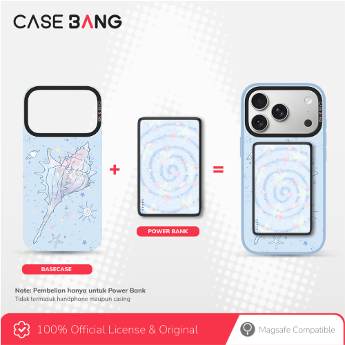  Blue Ocean Series Powerbank 5000 mAh (Swirl Shells)