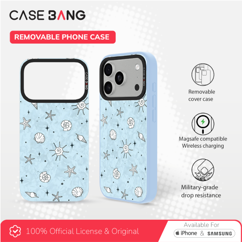  Blue Ocean Series - Starfish Shells Magnetic Casing