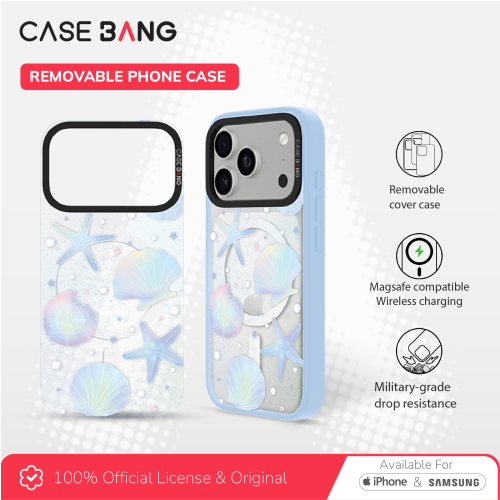  Blue Ocean Series - Dreamy Shell Magnetic Casing