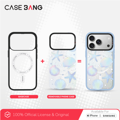  Blue Ocean Series - Dreamy Shell Magnetic Casing