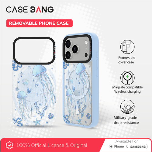  Blue Ocean Series - Jellyfish Dream Magnetic Casing