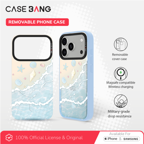  Blue Ocean Series - Ocean Waves Magnetic Casing