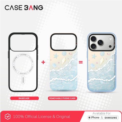  Blue Ocean Series - Ocean Waves Magnetic Casing
