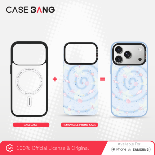  Blue Ocean Series - Swirl Shells Magnetic Casing