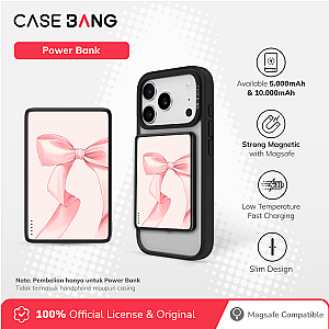 CASEBANG Cherry Bow Series Powerbank 5000 mAh (Silkbow)