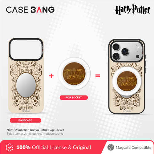  Harry Potter Series - Hufflepuff Pop Socket Stand Handphone Holder