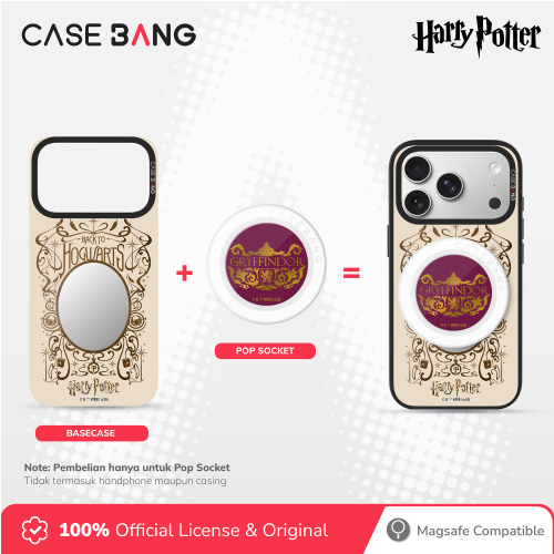  Harry Potter Series - Gryffindor Pop Socket Stand Handphone Holder