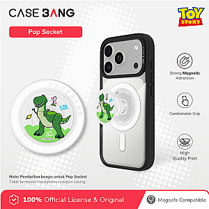 Toy Story 3.0 Series - Big Deal Rex Pop Socket Stand Handphone Holder