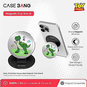 Toy Story 3.0 Series - Big Deal Rex Magsafe Grip Stand Handphone Holder