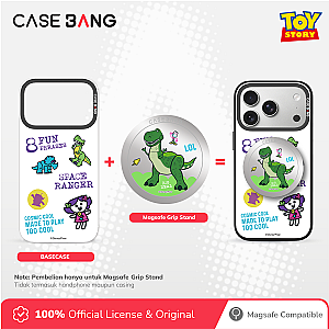 Toy Story 3.0 Series - Big Deal Rex Magsafe Grip Stand Handphone Holder