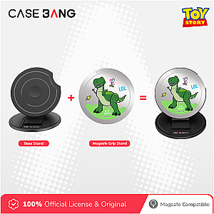 Toy Story 3.0 Series - Big Deal Rex Magsafe Grip Stand Handphone Holder