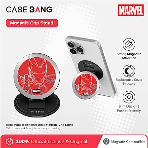 Avengers Series - Iron Man Magsafe Grip Stand Handphone Holder