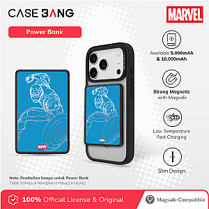 Avengers Series Powerbank 5000 mAh (Captain America)