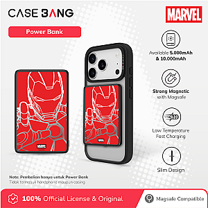 Avengers Series Powerbank 5000 mAh (Iron Man)