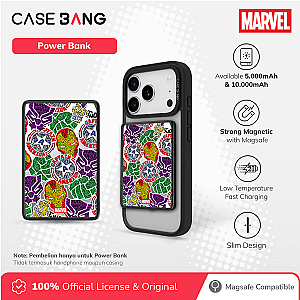 Avengers Series Powerbank 5000 mAh (Big Head Avengers)