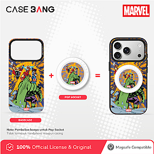 Avengers Series - Hulk Smash Pop Socket Stand Handphone Holder