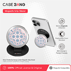 Batik Series - Batik 6 Magsafe Grip Stand Handphone Holder