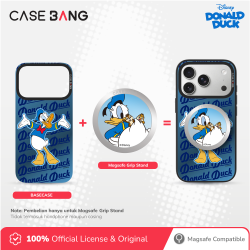 Donald Duck 1.0 Series - Cute Donald Magsafe Grip Stand Handphone Holder