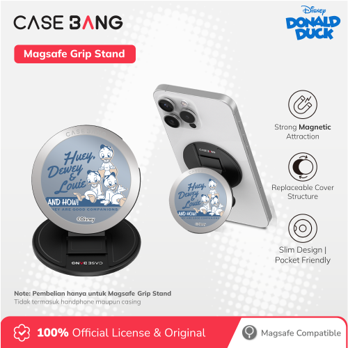 Donald Duck 1.0 Series - Nephew Together Magsafe Grip Stand Handphone Holder