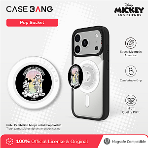 Mickey and Friends 1.0 Series - Mickey Back to Back Pop Socket Stand Handphone Holder