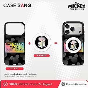 Mickey and Friends 1.0 Series - Mickey Back to Back Pop Socket Stand Handphone Holder