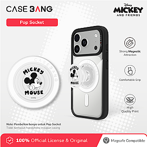 Mickey and Friends 1.0 Series - Musical Mickey Pop Socket Stand Handphone Holder