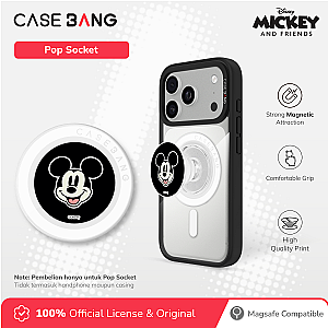 Mickey and Friends 1.0 Series - Mickey Close Pop Socket Stand Handphone Holder