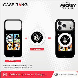 Mickey and Friends 1.0 Series - Mickey Close Pop Socket Stand Handphone Holder