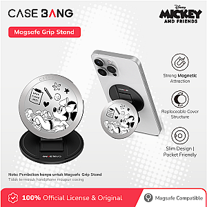 Mickey and Friends 3.0 Series - Cozy Minnie Magsafe Grip Stand Handphone Holder