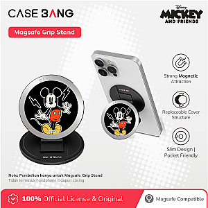 Mickey and Friends 3.0 Series - Shocking Mickey Magsafe Grip Stand Handphone Holder