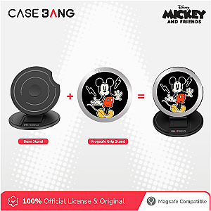 Mickey and Friends 3.0 Series - Shocking Mickey Magsafe Grip Stand Handphone Holder