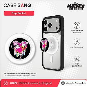 Mickey and Friends 2.0 Series - Minnie & Daisy Pop Socket Stand Handphone Holder