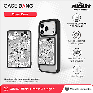 Mickey and Friends 3.0 Series Powerbank 5000 mAh (Make a Peace)