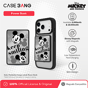 Mickey and Friends 3.0 Series Powerbank 5000 mAh (Mickey Keep Smiling)