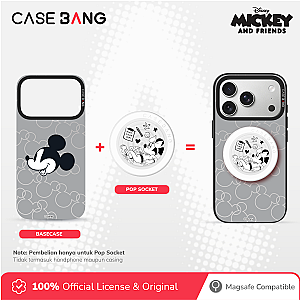 Mickey and Friends 3.0 Series - Cozy Minnie Pop Socket Stand Handphone Holder