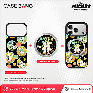Mickey and Friends 4.0 Series - Mickey Happy Together Magsafe Grip Stand Handphone Holder
