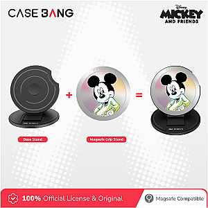 Mickey and Friends 4.0 Series - Staring Mickey Magsafe Grip Stand Handphone Holder